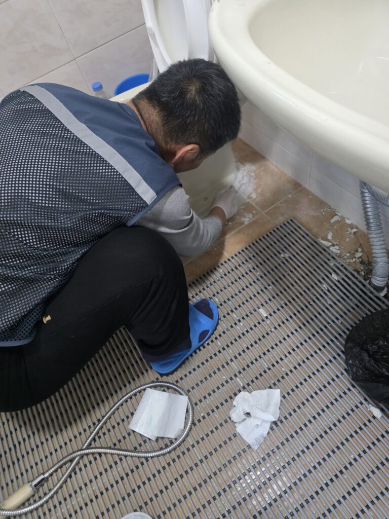 옥천군 변기막힘 배관내시경·샤프트 등 작업 과정 참고 사진