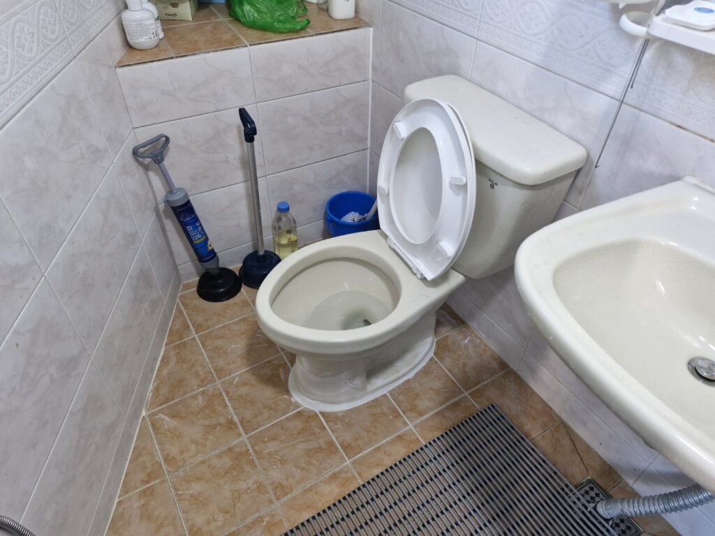 옥천군 변기막힘 작업 안내
