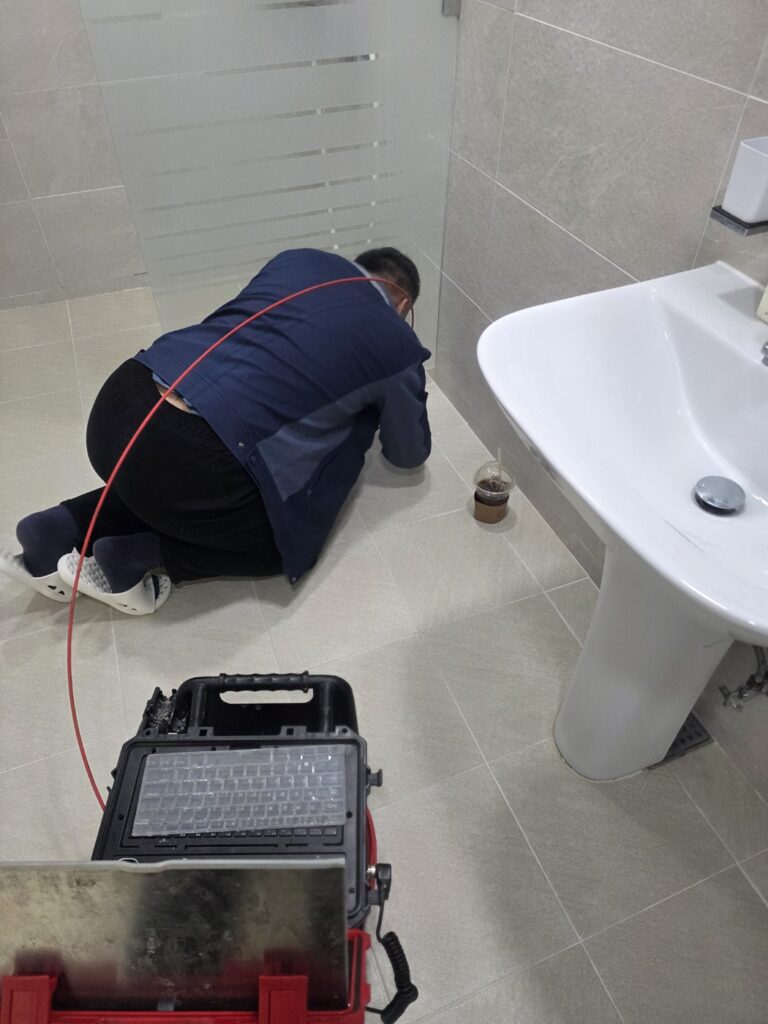 홍성군 하수구막힘 배관내시경·샤프트 등 작업 과정 참고 사진